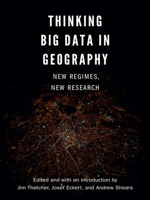 cover image of Thinking Big Data in Geography